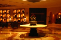 Lobby of the Djibouti Palace Kempinski Hotel